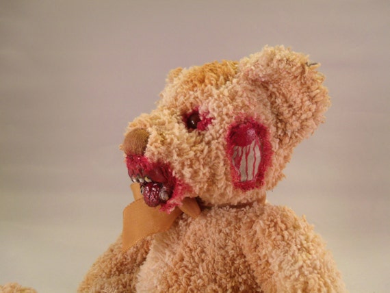 zombie bear plush