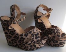 cheetah print prom shoes