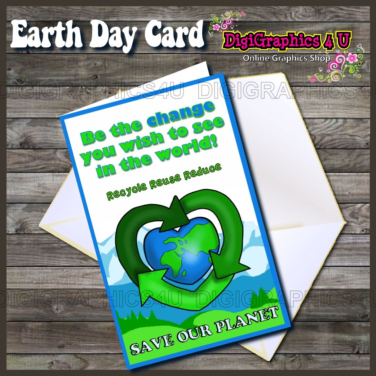 earth-day-and-save-our-planet-greeting-card-by-digigraphics4u