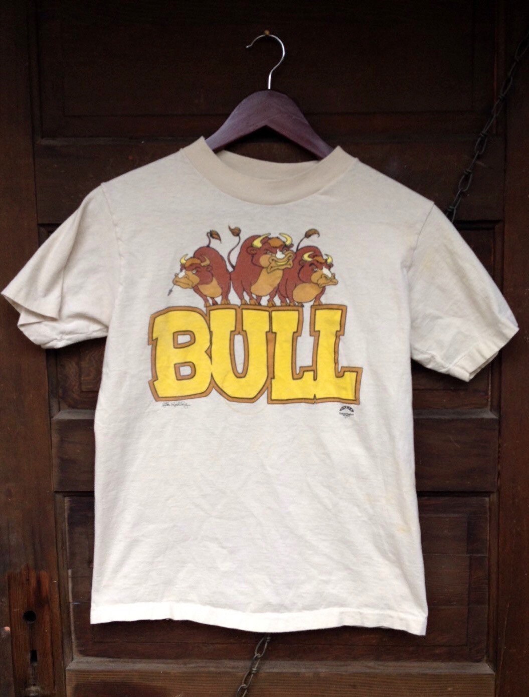 Vintage 70’s Bull Tshirt Size medium – Haute Juice