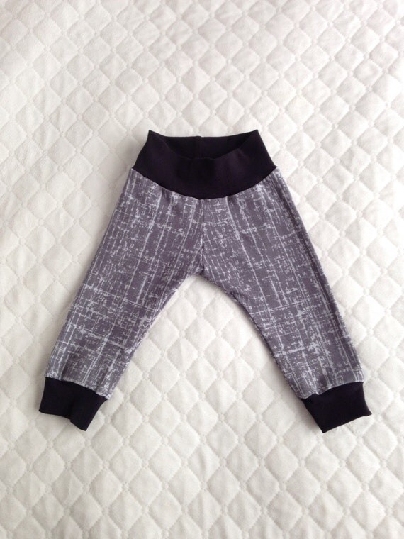 Grey baby pants toddler pants boy leggings girl by BrimilaBaby