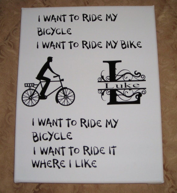 I Want To Ride My Bicycle Lyrics Deutsch