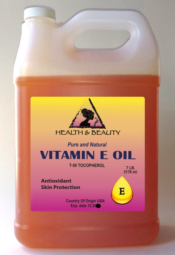 7 Lb 1 gal TOCOPHEROL T50 VITAMIN E OIL Anti by HBOilsCenter