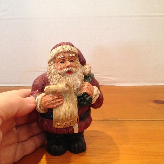 SANTA CLAUS Vintage STATUE