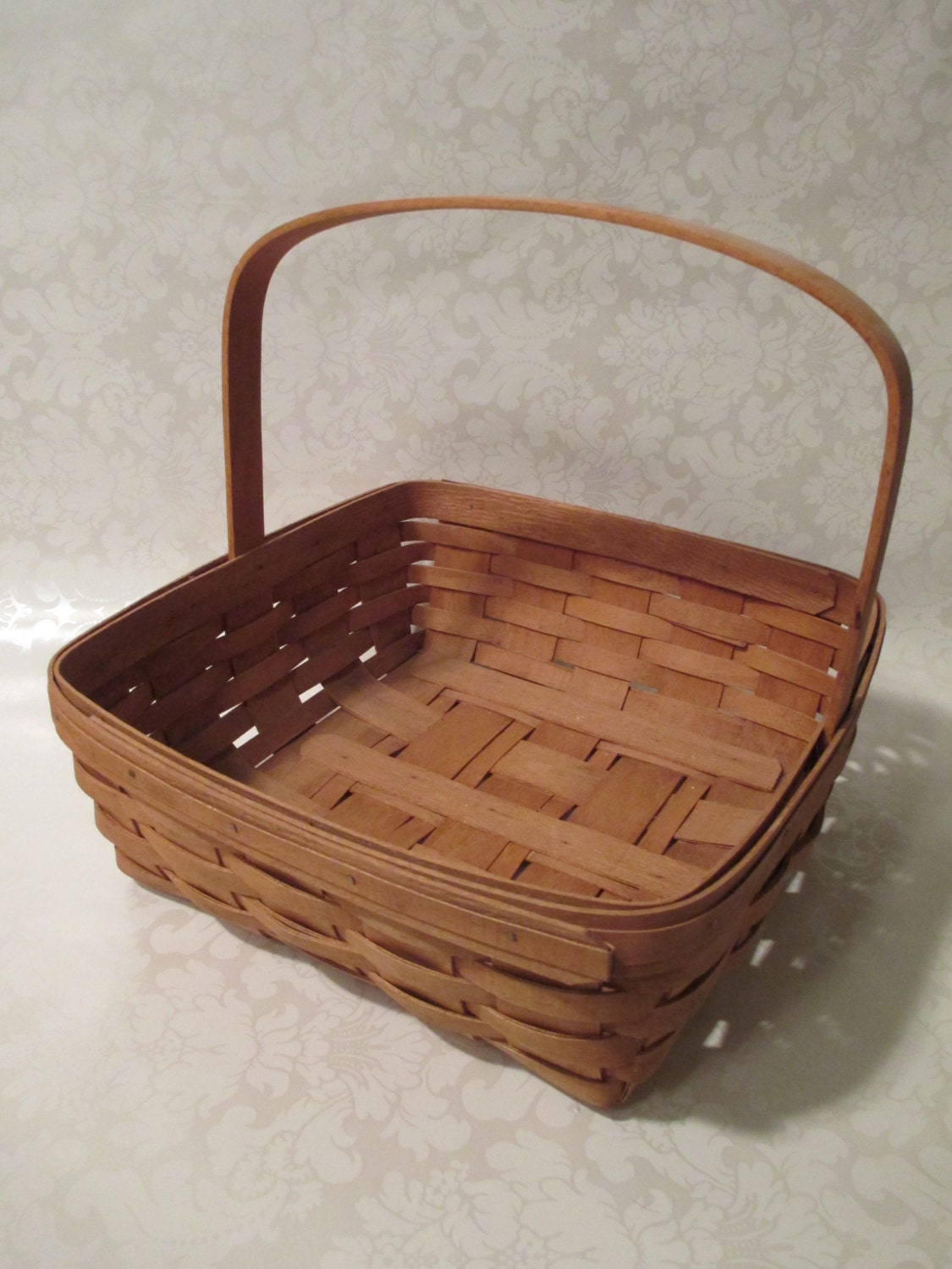 Basket Vintage Basket Longaberger Basket 1991 Longaberger