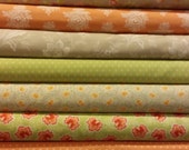 Moda 1/2 yard Somerset Fabric Bundle designed by Fig Tree & Co.   7 different fabrics