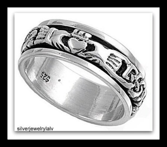 Stunning Handcast Irish Celtic Uniby silverjewelrylalv 