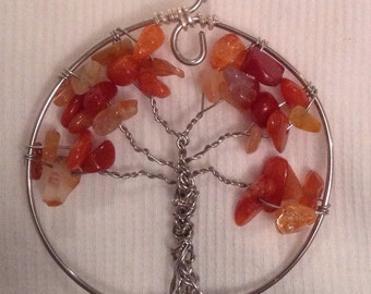 Wire Wrapped Tree of Life Pendant