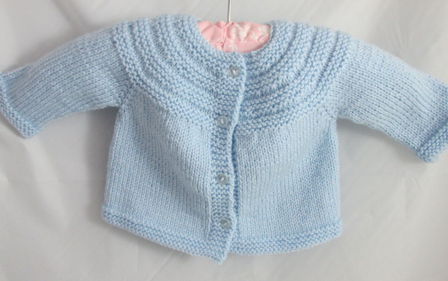 Blue Baby Sweater