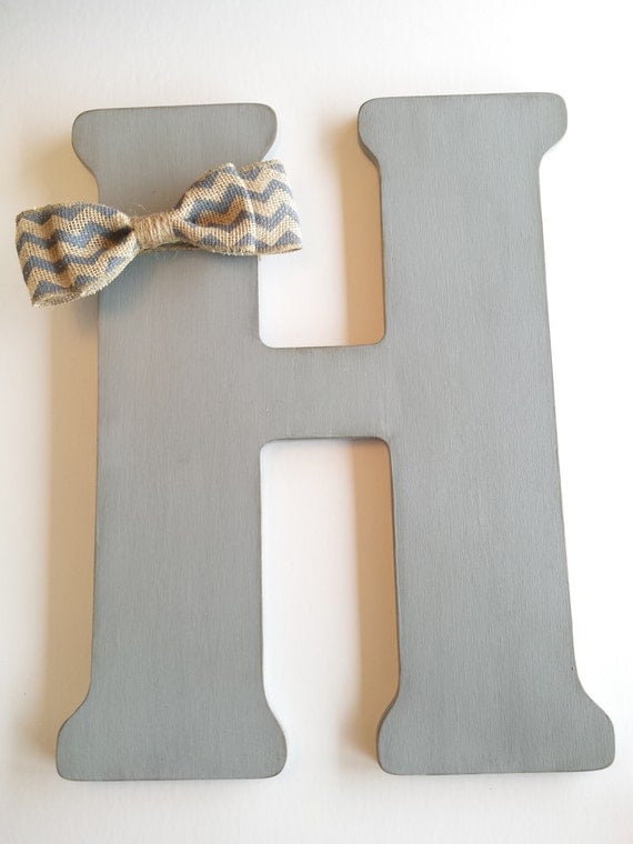 Wood Letter Embellishments Interchangeable by owlthingscreative
