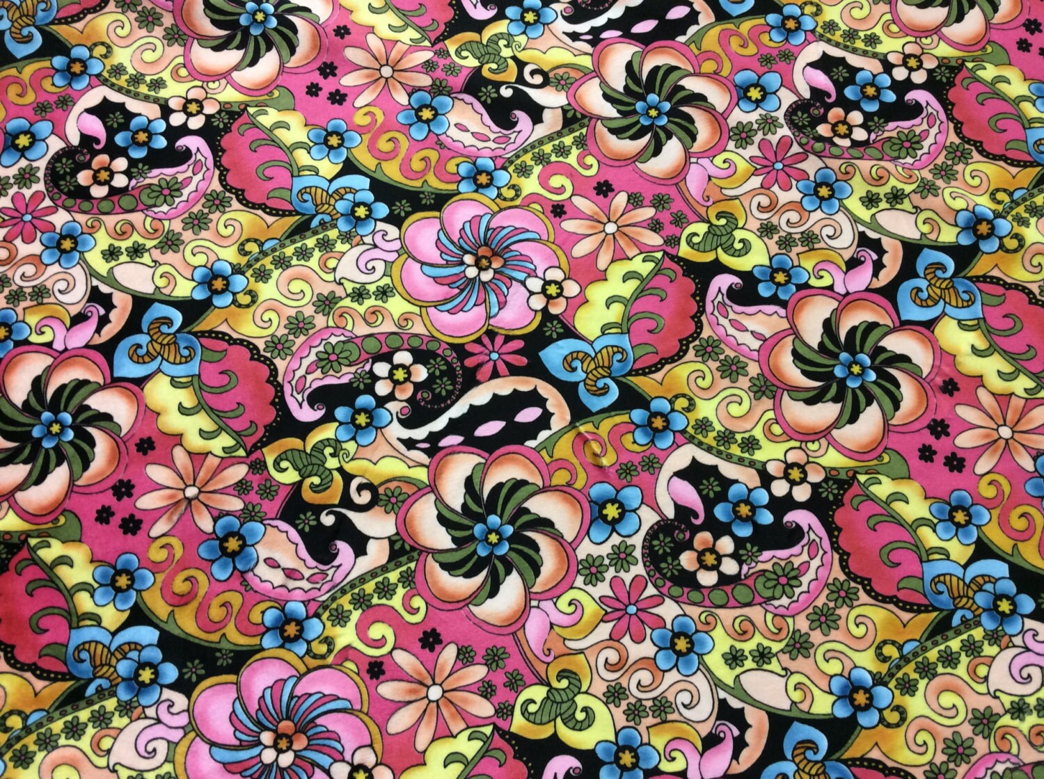 Floral Minky Fabric Very Plush Soft Fabric Blanket by seasonsntime