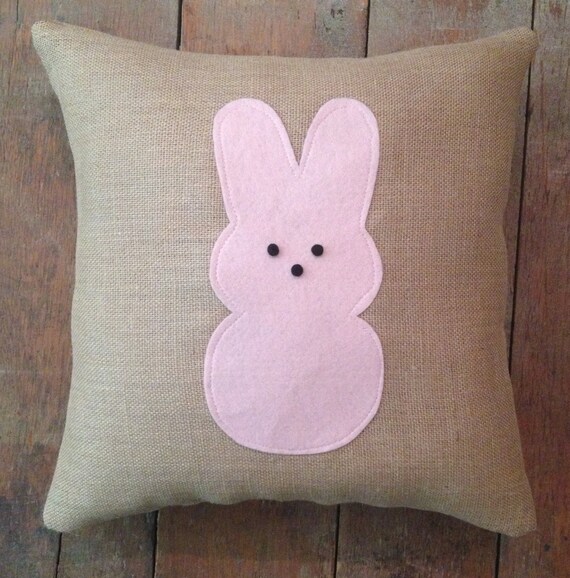 Ready to Ship Peep Inspired Easter bunny by HouseofLongfellow