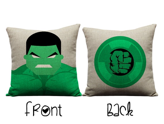 incredible hulk body pillow