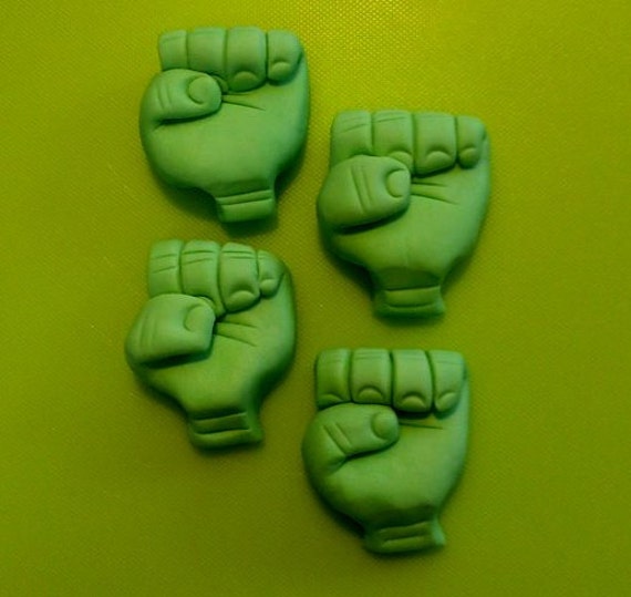 Hulk Fist Cupcake Toppers Assorted Quantities