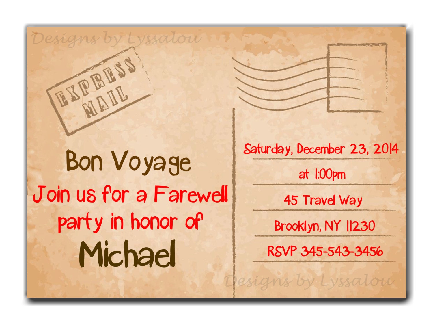 Invitations For Farewell Party 2