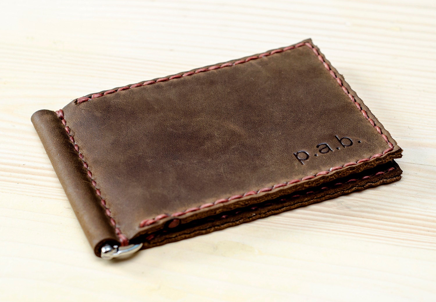 PERSONALIZED Money Clip Wallet with your name by tstudio38 on Etsy
