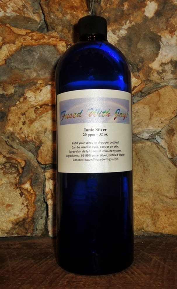 Ionic Silver 32 oz Turns out it is better than Colloidal