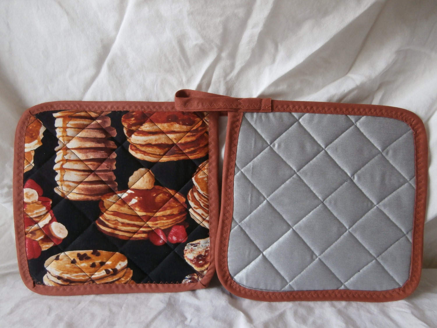 Large Quilted Heat Resistant Pot Holders Trivets Mitts by Nicara