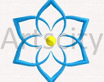 Fantasy Flower Embroidery Design Applique INSTANT DOWNLOAD embroidery floreal ricamo fiore