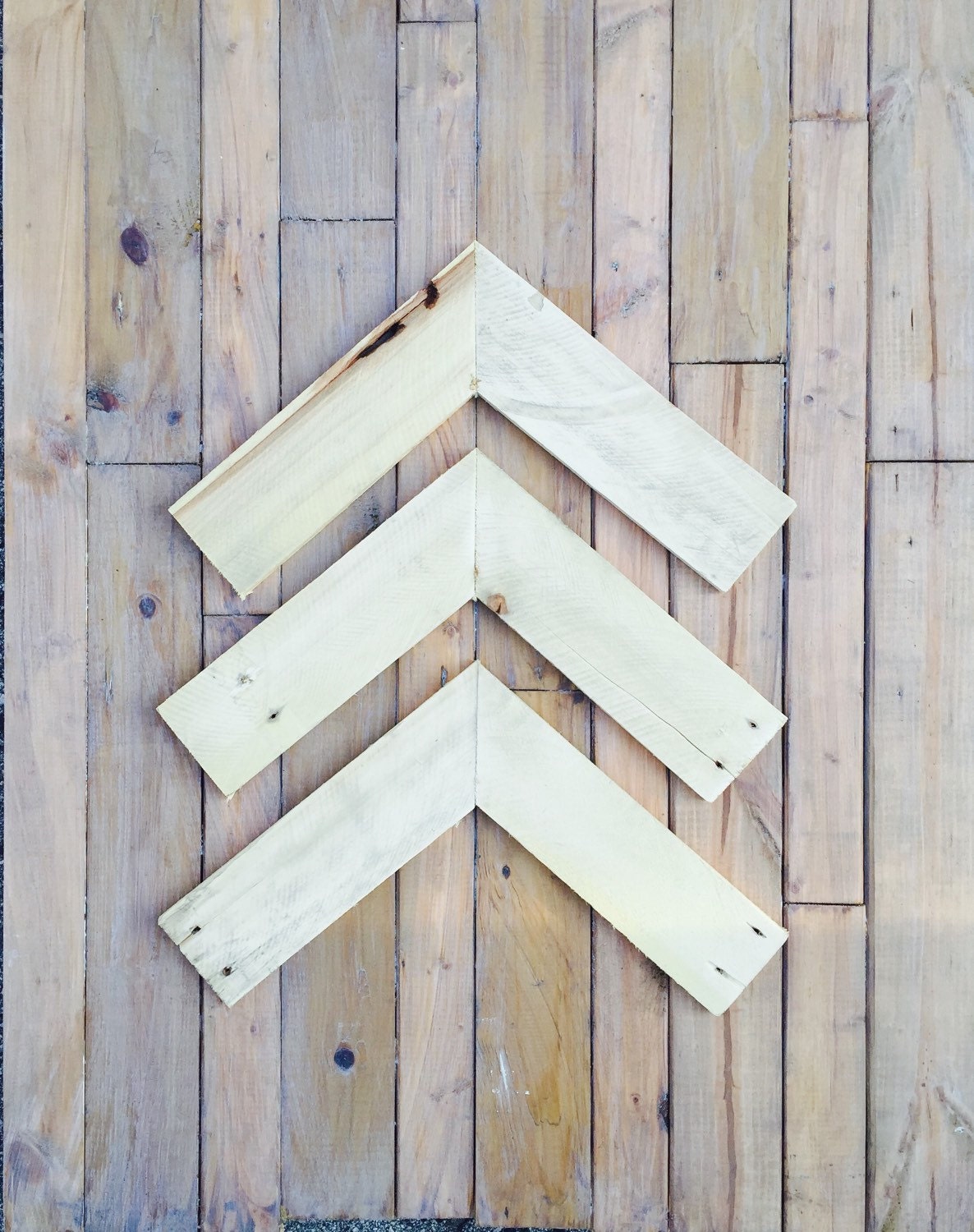 Chevron Wood Arrows // set of 3 by OliveandGrain on Etsy
