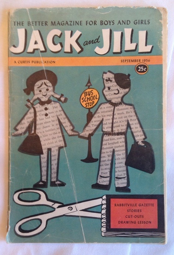 Vintage Jack and Jill September 1956 with by myvintagedelight