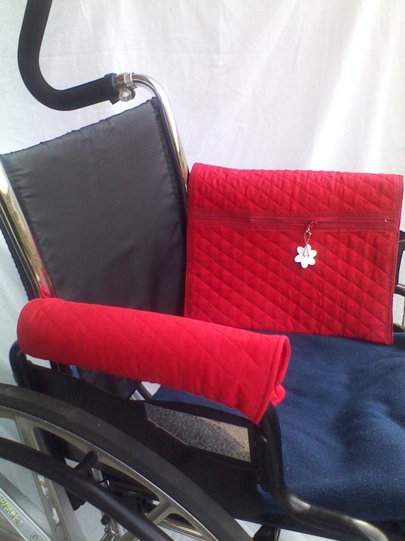Wheelchair and Power chair Armrest Pouch/Bag or Walker