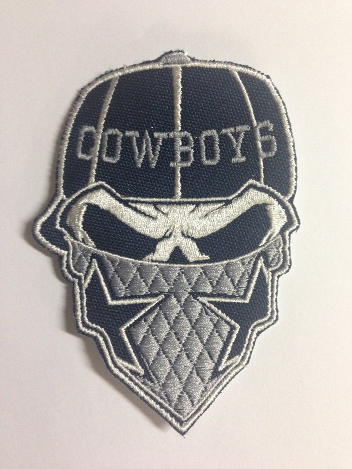 Dallas cowboys embroidered patch sew on or iron on