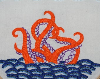 Tentacles! Embroidery
