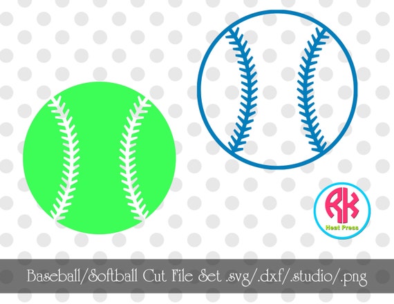 Download Items similar to Baseball /Softball Cut Files .PNG, .DXF ...