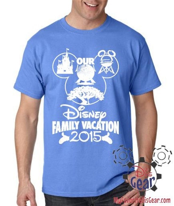 Our Disney Family Vacation Adult T-Shirt by BehindTheMouse on Etsy