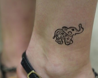 Temporary Tattoo- Elephant