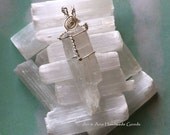 Selenite Pendants