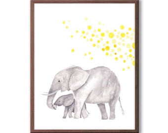 Elephant Nursery Wall Decor elephant nursery art | etsy Elephant Nursery Wall Decor elephant nursery art | etsy
