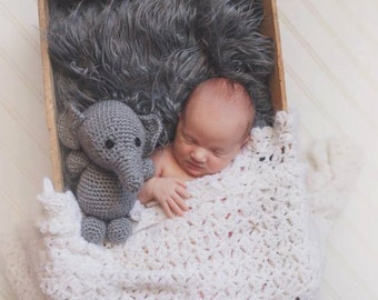 Crochet Stuffed Animal: Elephant