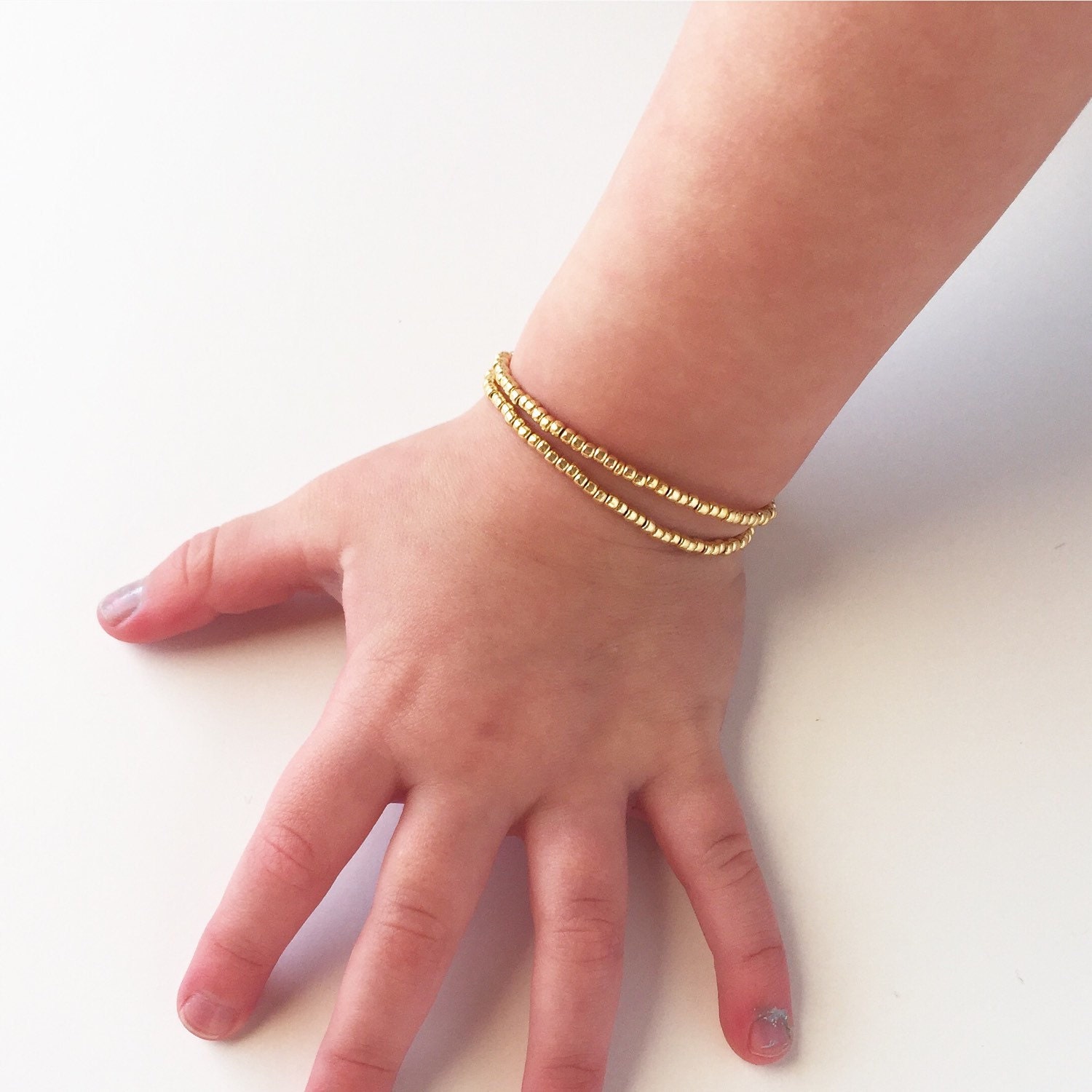 All Gold Wrap Bracelet by LittlePretties28 on Etsy