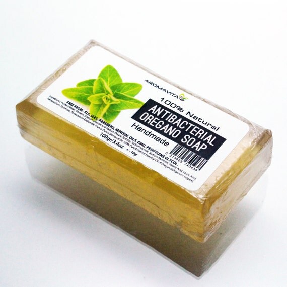 Antibacterial Oregano soap 100Natural Strong Antiseptic.