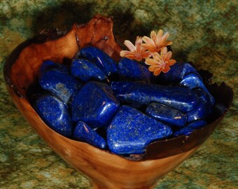 1 LAPIS LAZULI Tumbled Stone Lapis Lazuli Crystal, Lapis Lazuli Stone, Tumbled Lapis Lazuli, Lapis Lazuli Gemstone, Lapis Lazuli Tumblestone