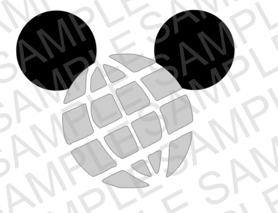 Download Disney Inspired Epcot Mickey SVG and DXF Cut by ...