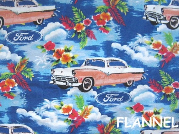 Ford emblem fleece fabric #8