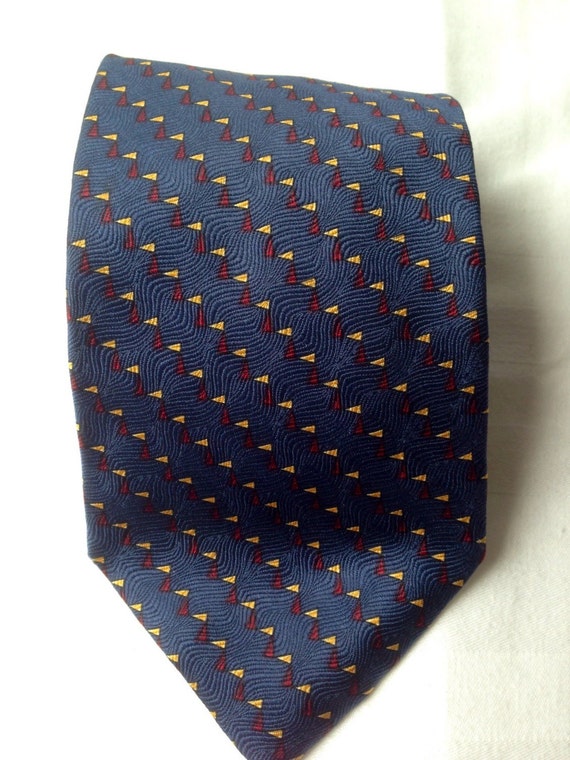 VINTAGE VENEZIA SILK tie by GDCTreasures on Etsy