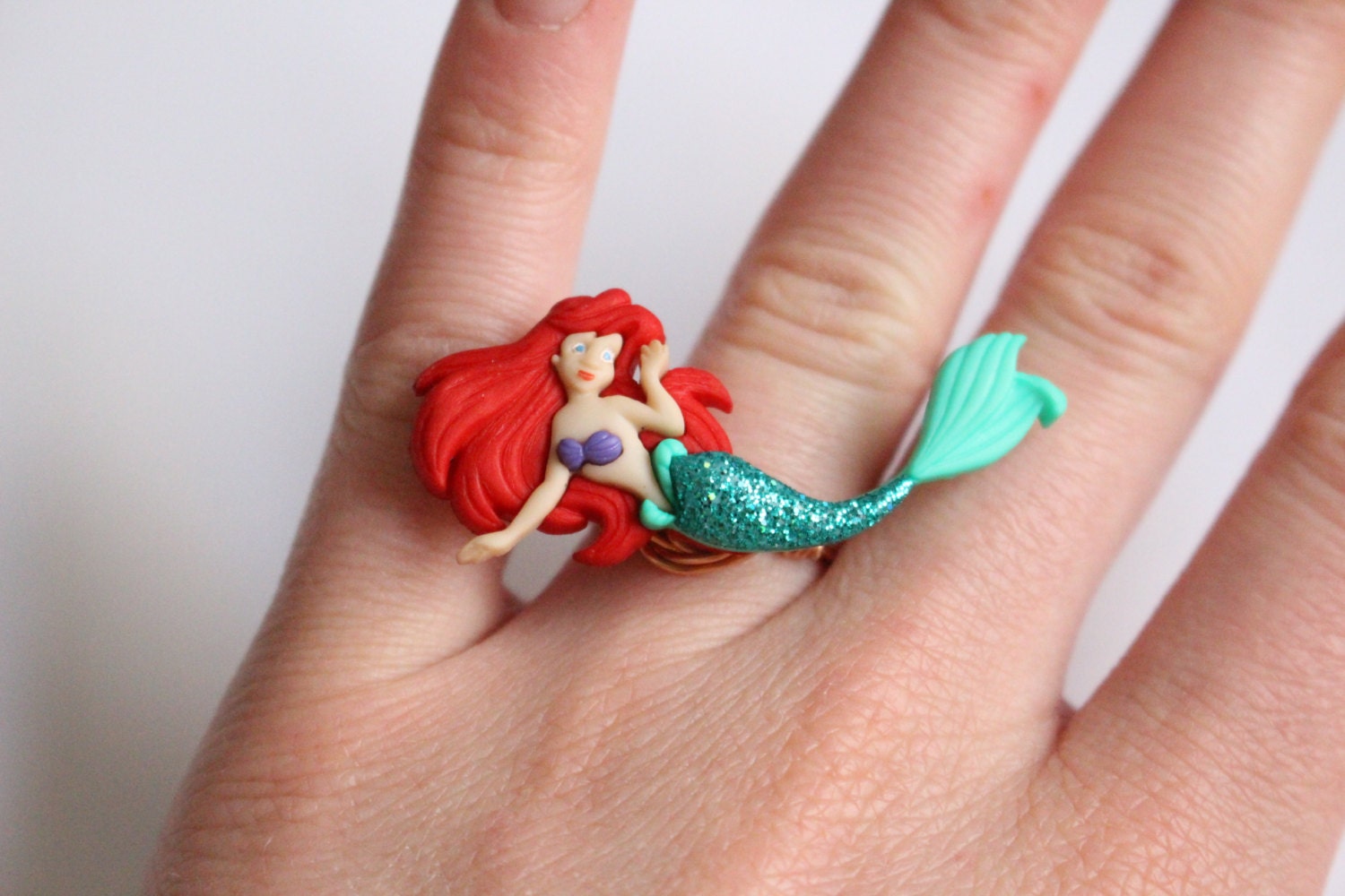 mermaid inflatable ring