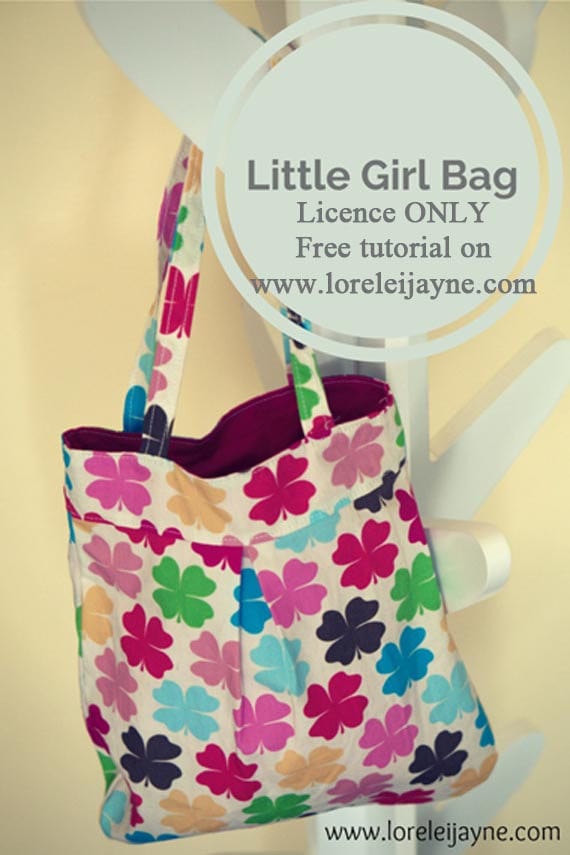 Little Girl Bag Commercial Use Licence Only