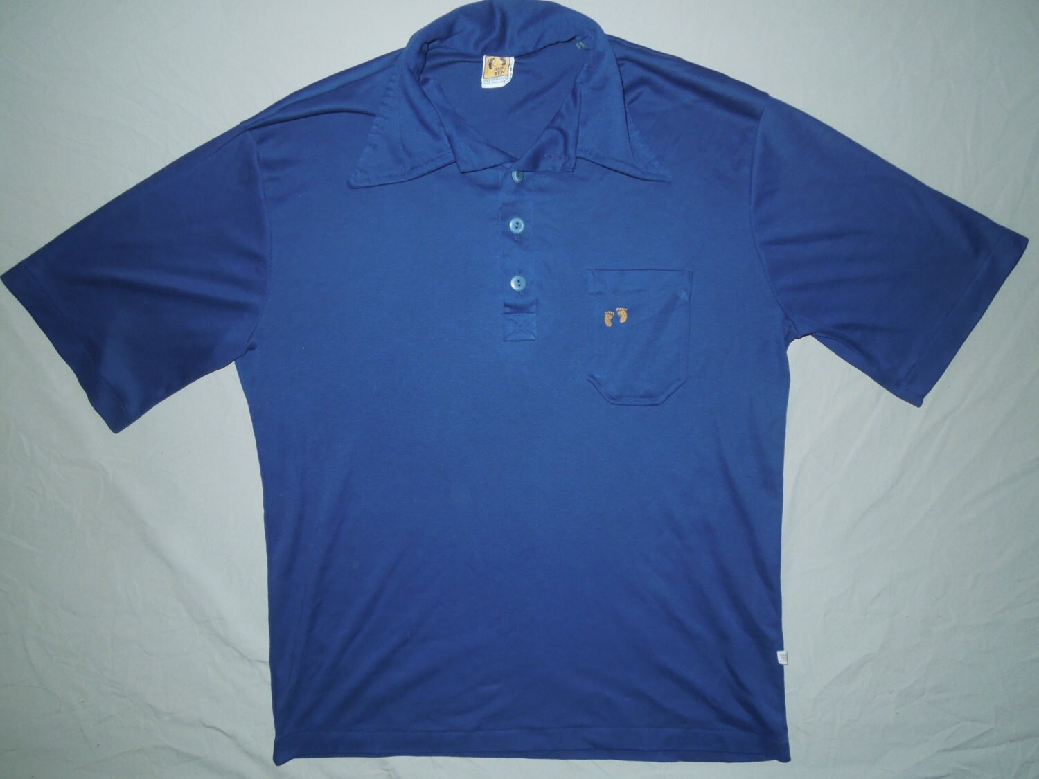 Vintage 70's Hang Ten Polo Shirt Size M by LzVintage on Etsy