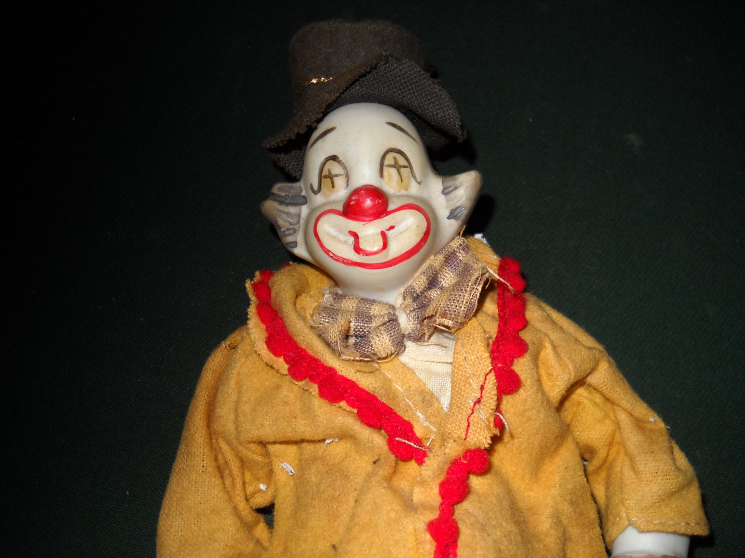 Porcelain Clown Doll Hobo by AnnMariesMemories on Etsy