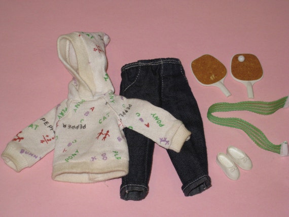 Vintage 1960s IDEAL Pepper Doll's AFTER SCHOOL Outfit