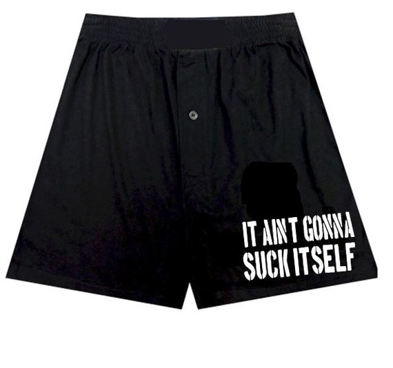 Personalised mens boxers/boxer shorts It ain't by SteffsStuff9111
