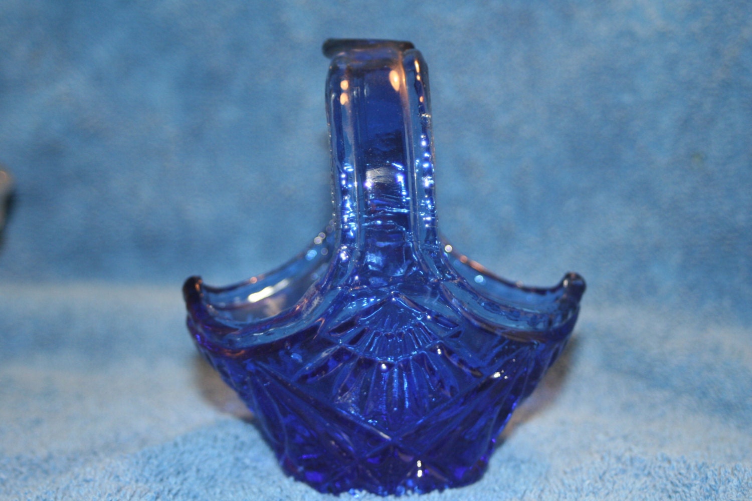 Vintage Cobalt Glass 24