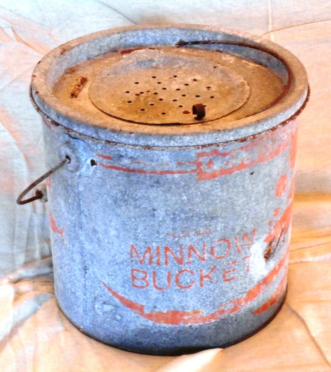 Classic 10qt Galvanized Minnow Bucket Haute Juice