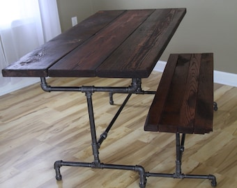 The Foundry Table Reclaimed Bar Table Hardwood Solid American