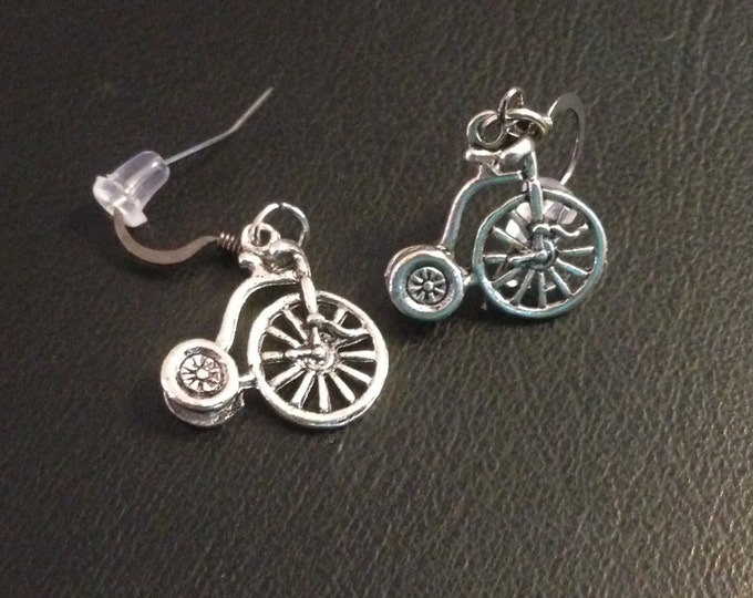 Bike Earrings